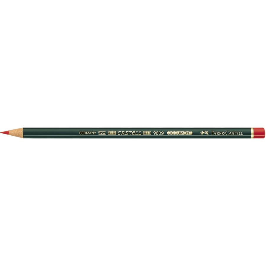 Faber-Castell - Crayon Castell Document rouge