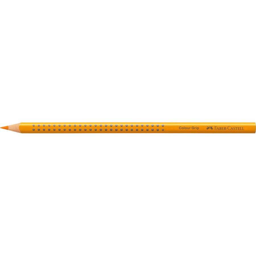 Faber-Castell - Crayon de couleur Colour Grip Orange citrouille