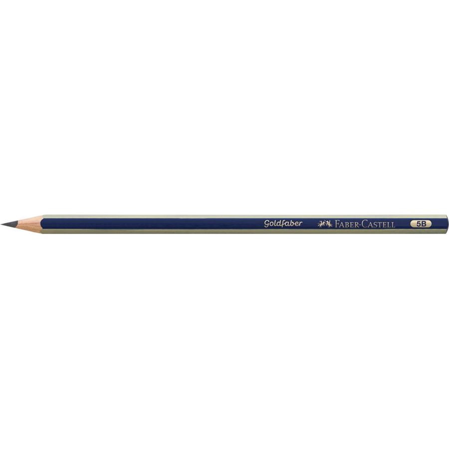 Faber-Castell - Crayon graphite Goldfaber 1221 5B