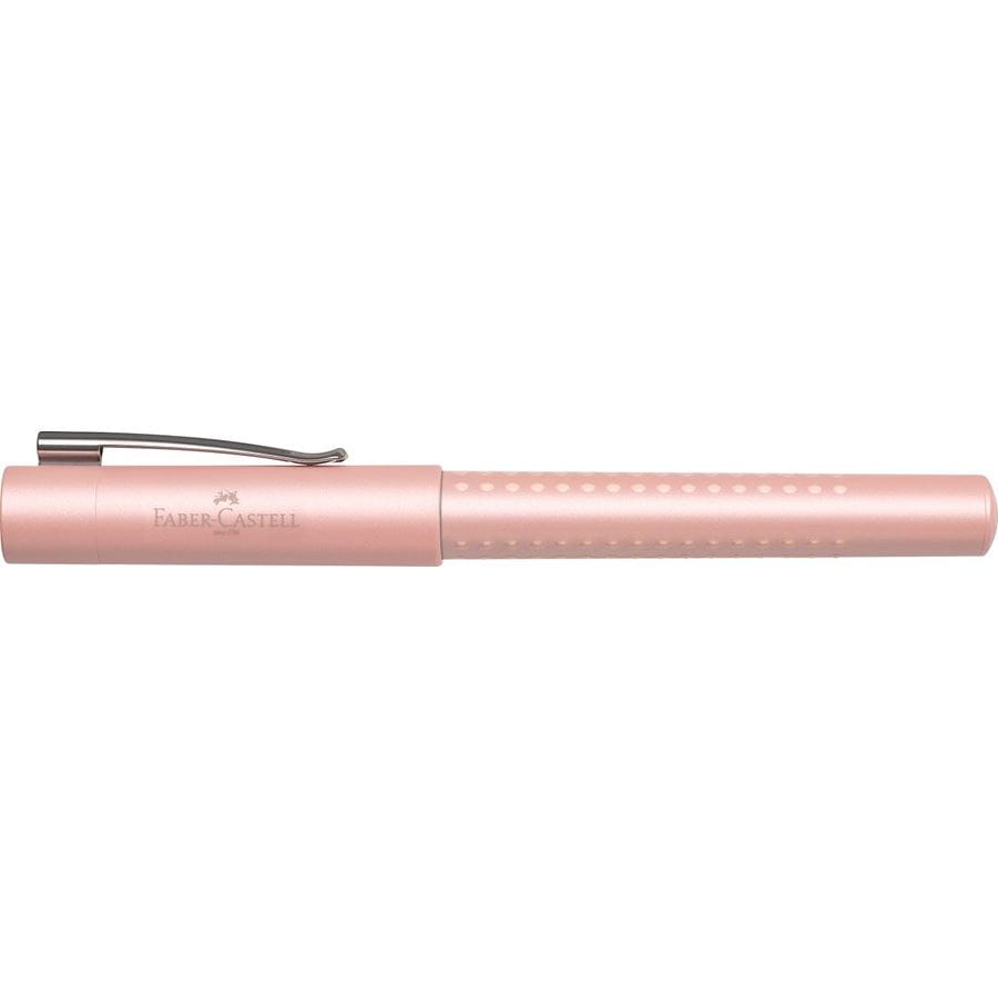 Faber-Castell - Stylo-plume Grip Pearl Edition EF rose