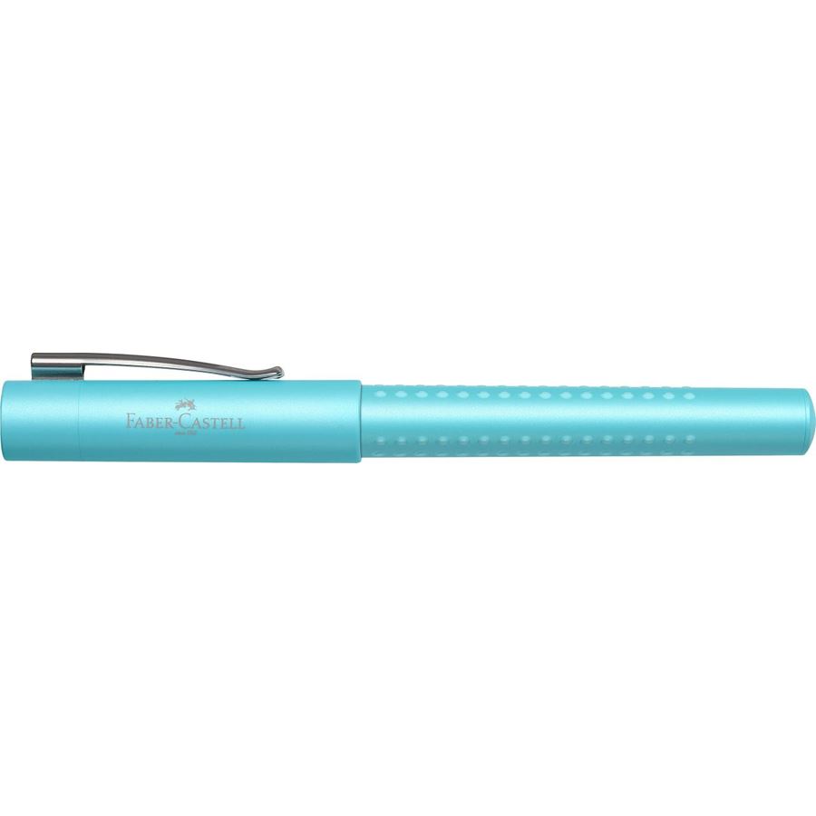 Faber-Castell - Stylo-plume Grip Pearl Ed. EF turquoise