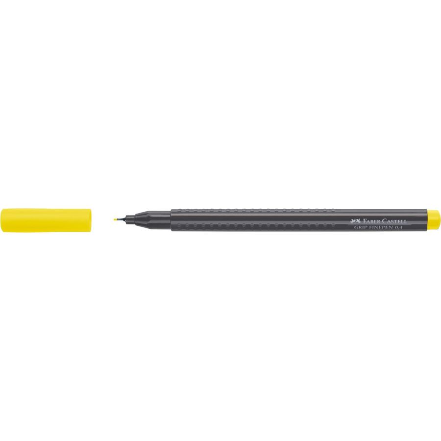 Faber-Castell - Finepen Grip 0.4  jaune de chrome