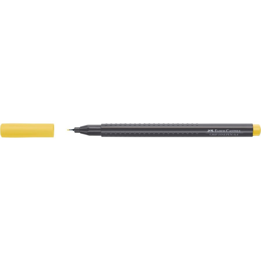 Faber-Castell - Grip Finepen, 0.4, cadmium yellow