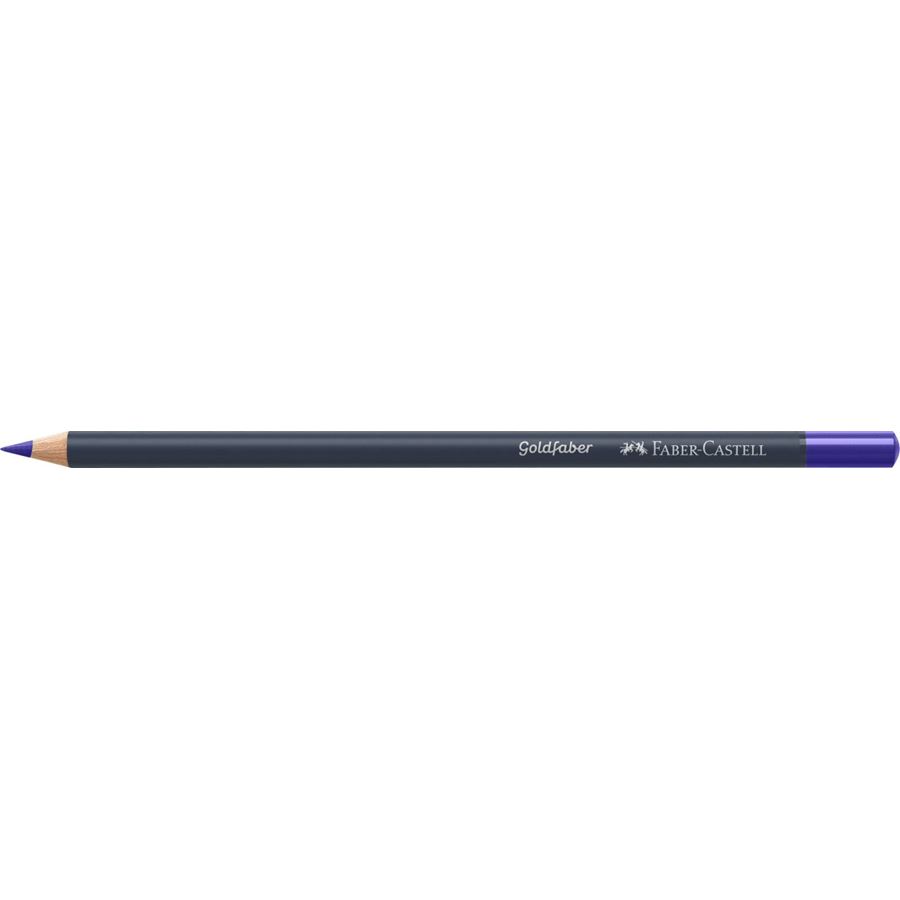 Faber-Castell - Crayon de couleur Goldfaber violet bleu