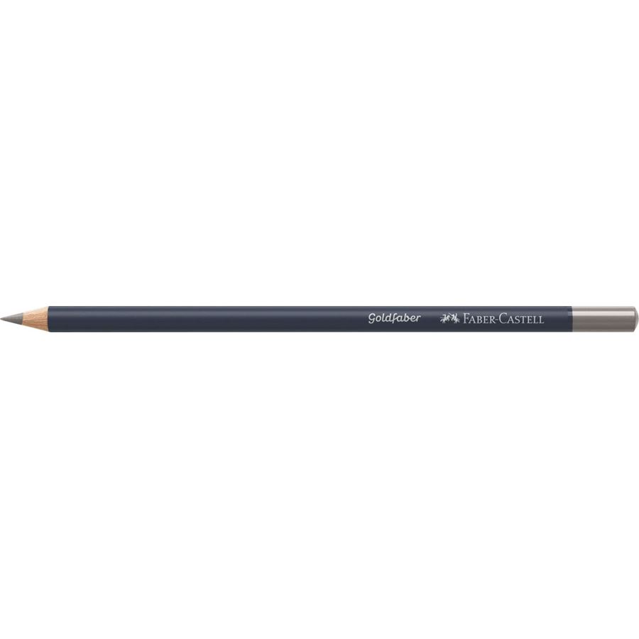 Faber-Castell - Crayon de couleur Goldfaber gris chaud IV