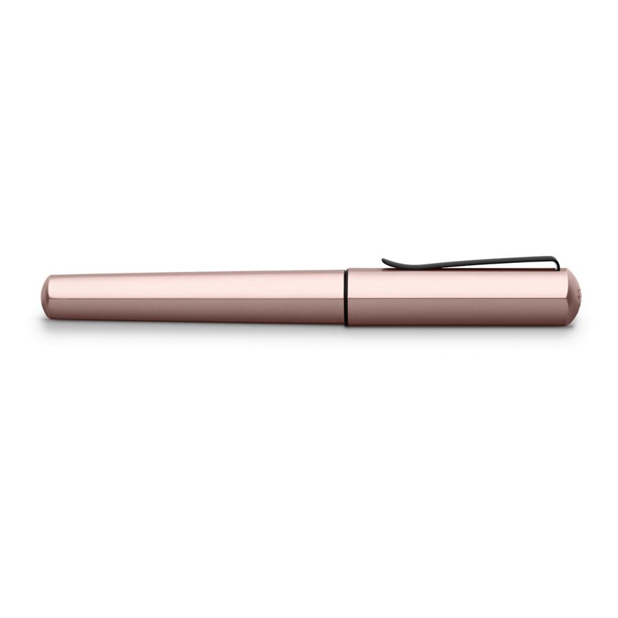Faber-Castell - Stylo-plume Hexo rose extra-fin