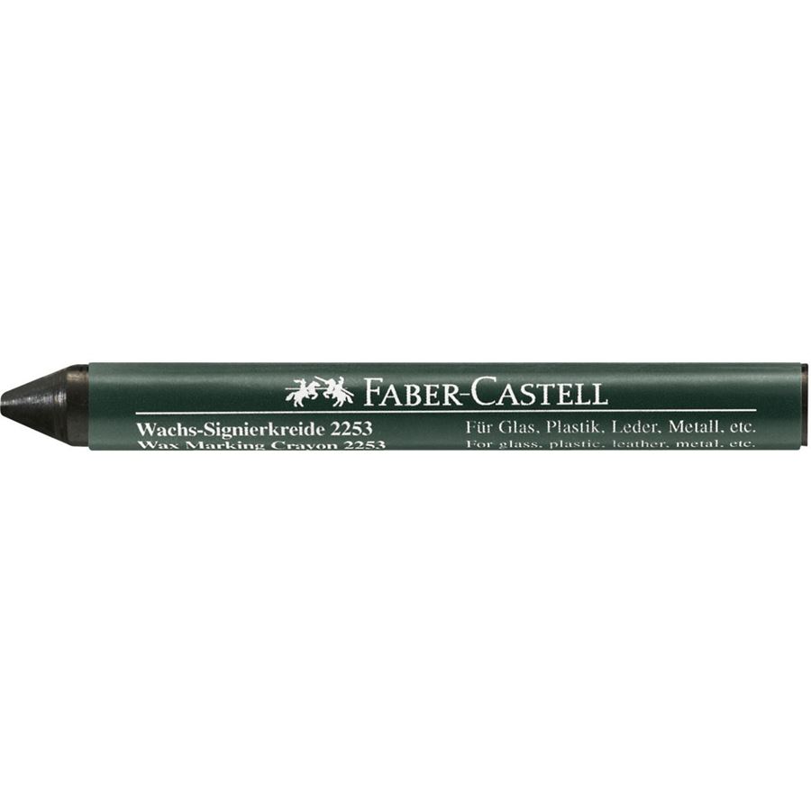 Faber-Castell - Wax crayon, black