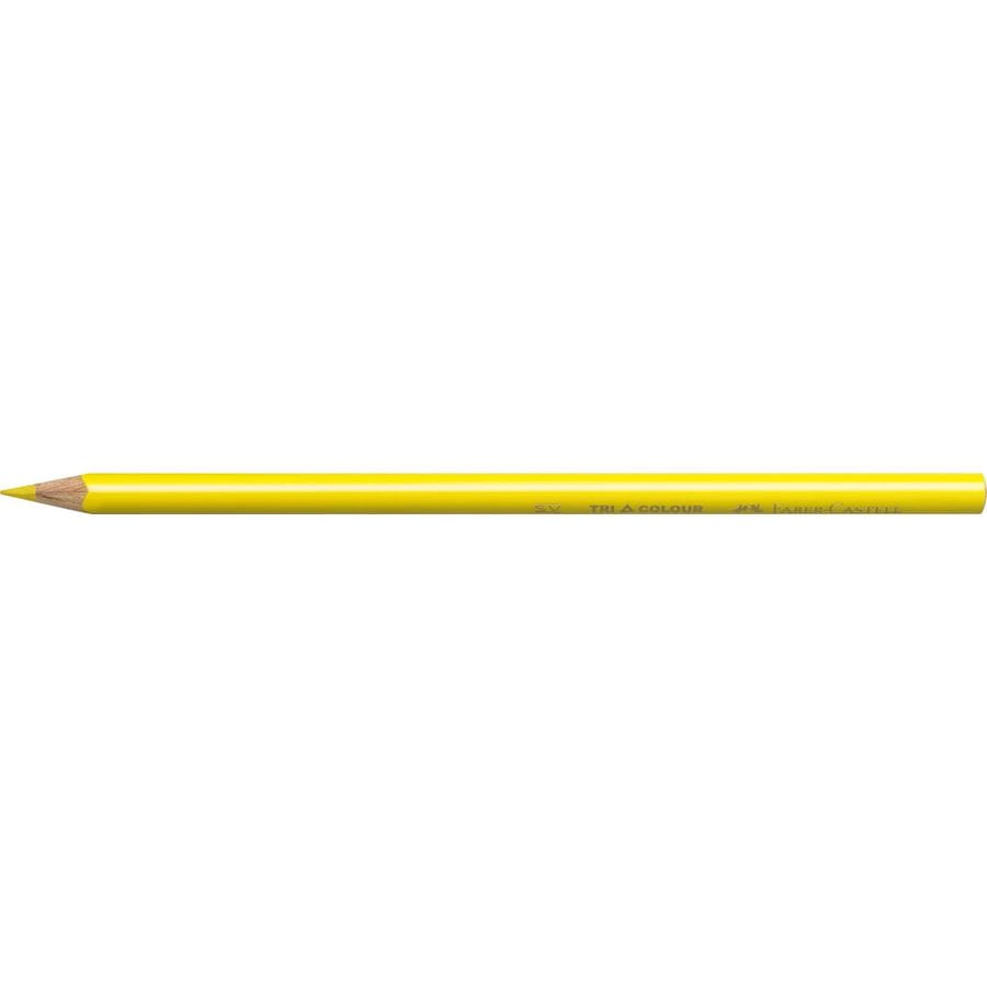Faber-Castell - Crayons de couleur triangulaire étui de 12