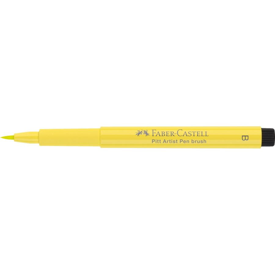 Faber-Castell - Feutre Pitt Artist Pen Brush jaune clair glacis