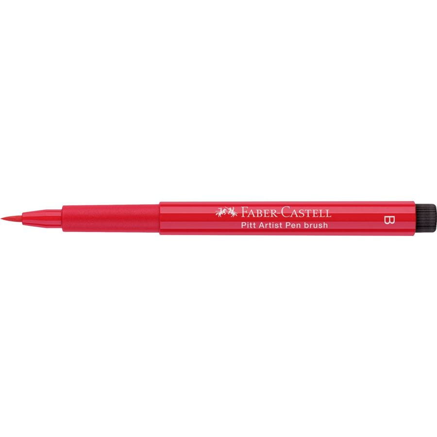 Faber-Castell - Feutre Pitt Artist Pen Brush rouge géranium clair