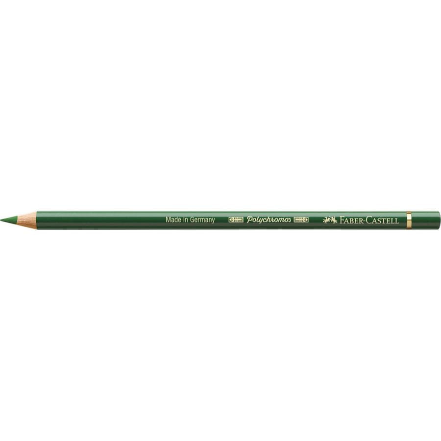 Faber-Castell - Crayon de couleur Polychromos 167 vert permanente olive