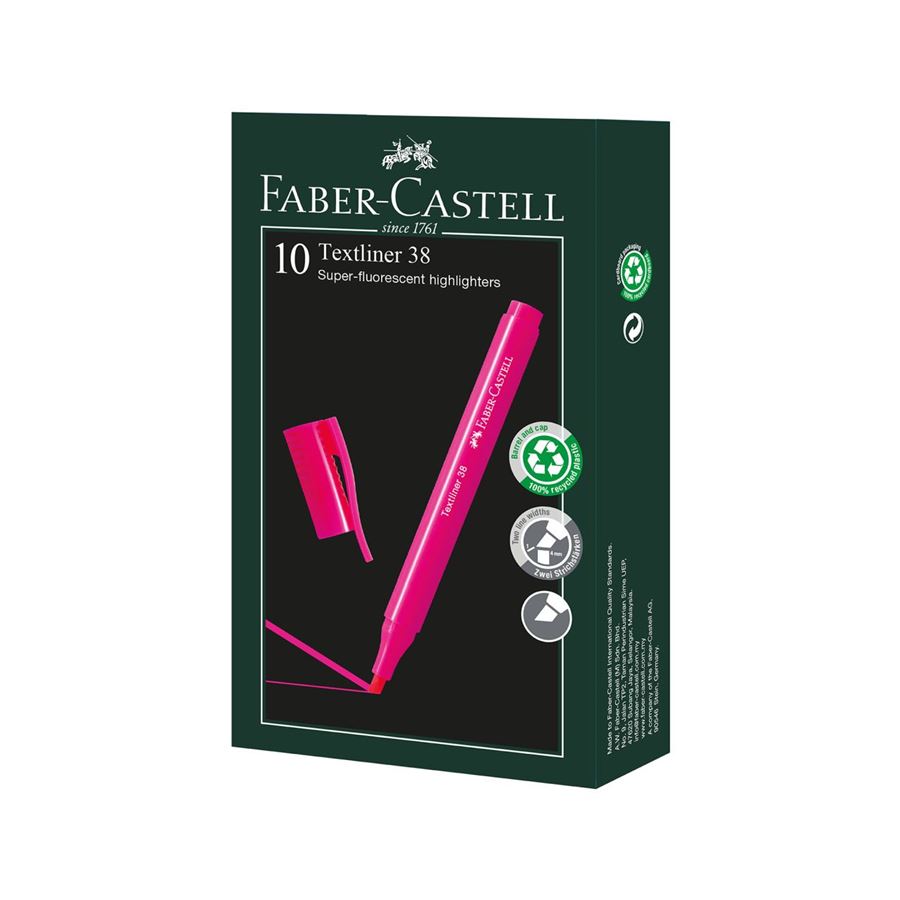 Faber-Castell - Surligneur fluorescent rose