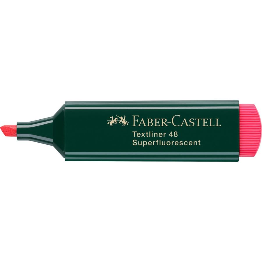 Faber-Castell - Surligneur Textliner 48 rouge