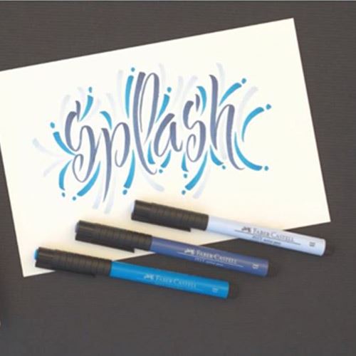 Pitt Artist Pen Brush + Soft Brush Handlettering