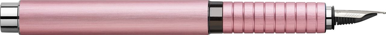 Faber-Castell - Stylo à plume Essentio Aluminium Rosé medium
