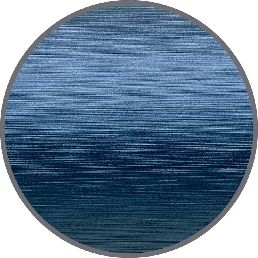 Faber-Castell - Stylo plume Essentio Aluminium Bleu fine