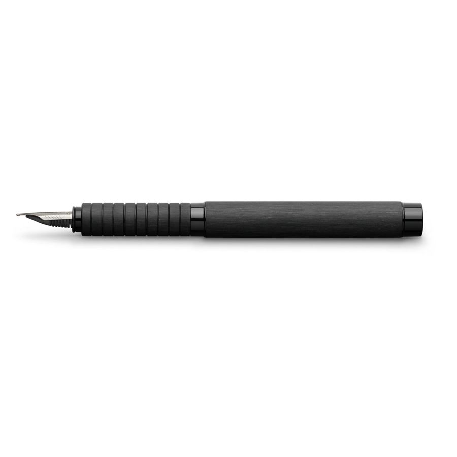 Faber-Castell - Essentio Aluminium fountain pen, EF, black