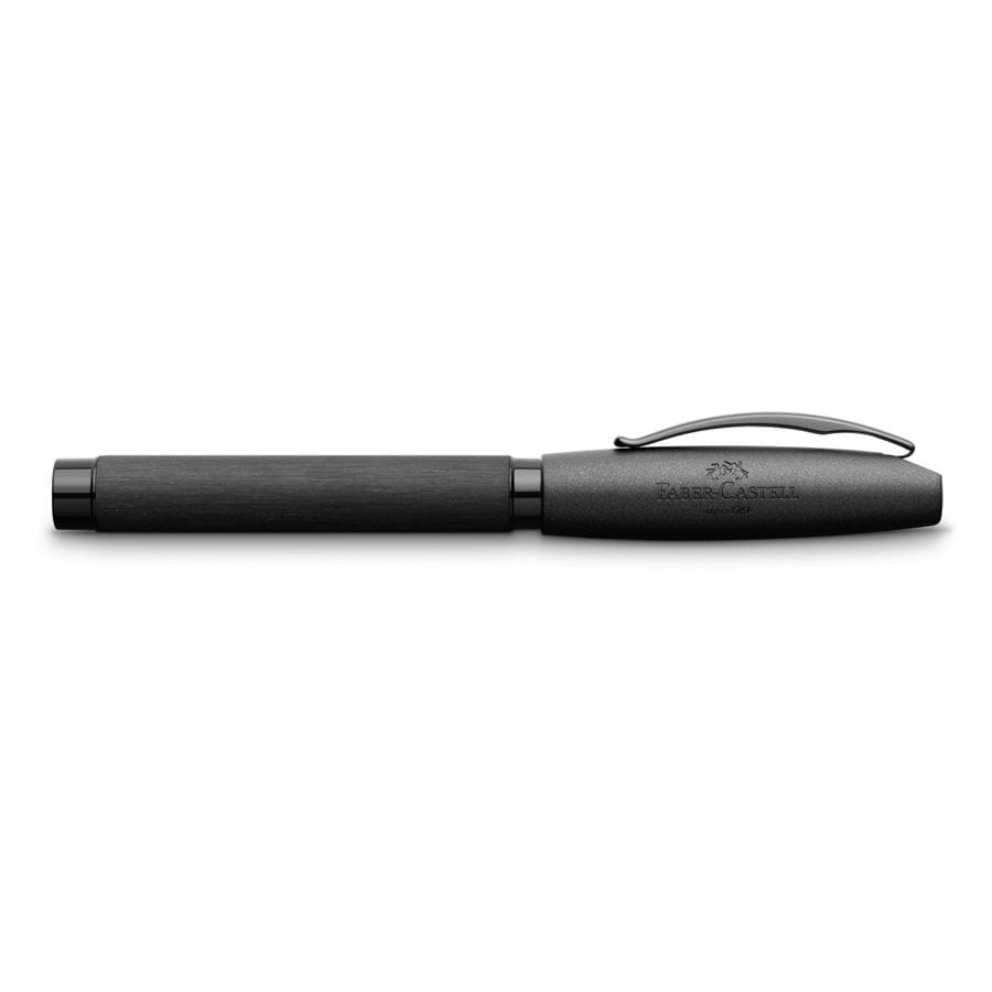 Faber-Castell - Essentio Aluminium fountain pen, EF, black