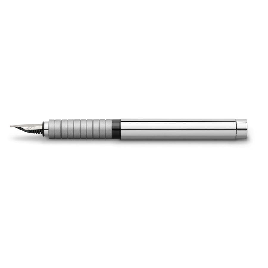 Faber-Castell - Essentio Metal fountain pen, EF, silver shiny