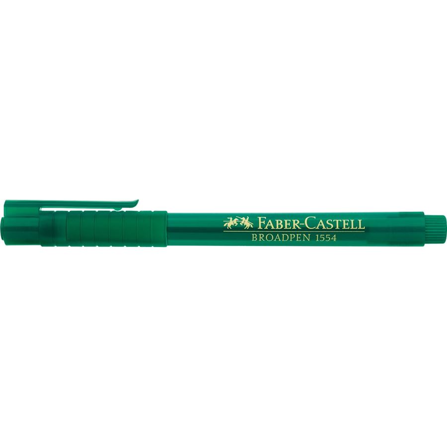 Faber-Castell - Feutre Broadpen document vert
