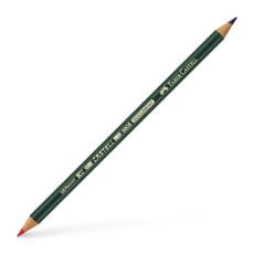 Faber-Castell - Castell Document 9608 indelible pencil, red/blue