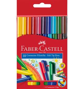 Faber-Castell - Etui carton Feutres Connector 10x