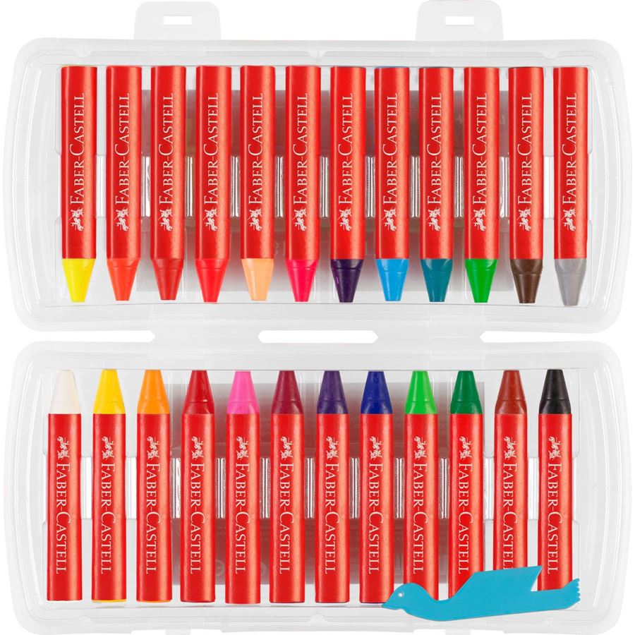 Crayons de cire Jumbo 24 par boîte