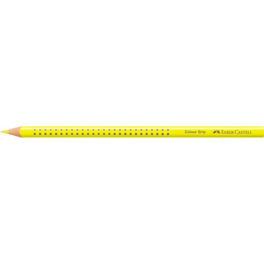 Faber-Castell - Colour Grip colour pencil, Lemon yellow