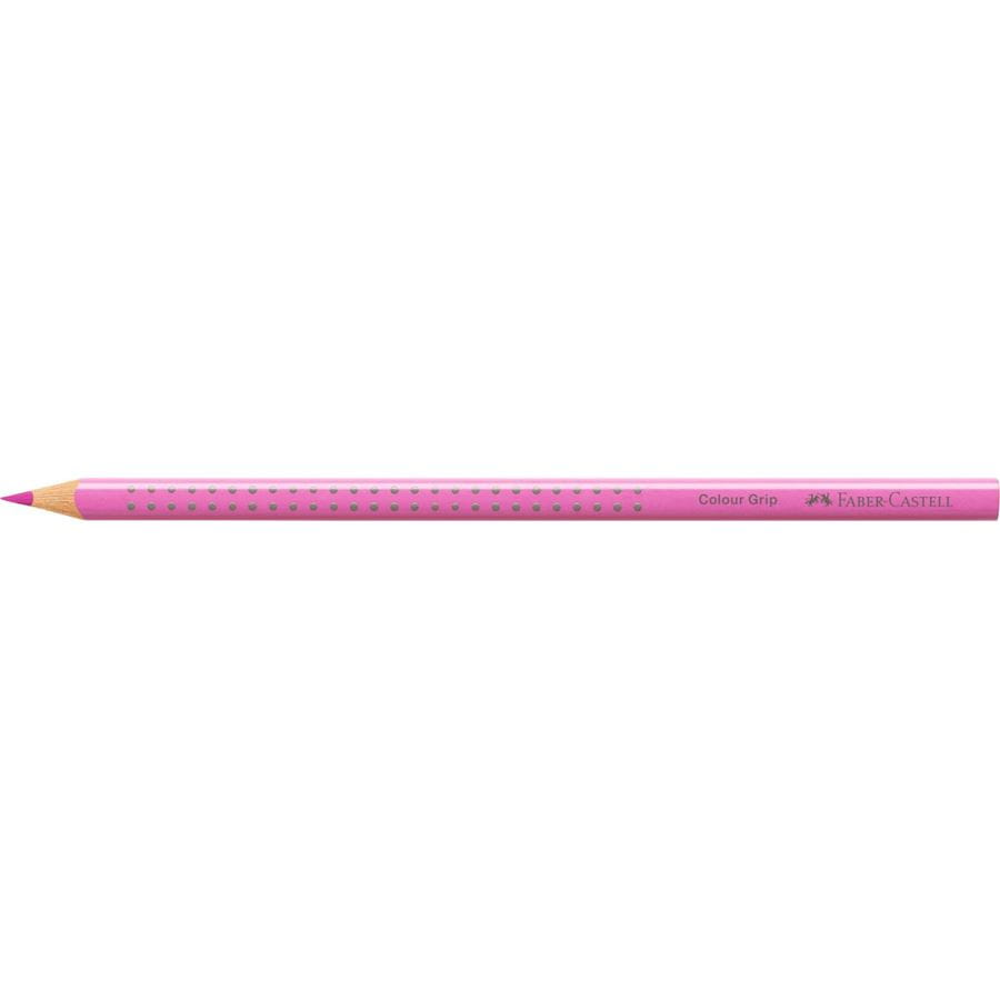 Faber-Castell - Crayon de couleur Colour Grip Rose flamant