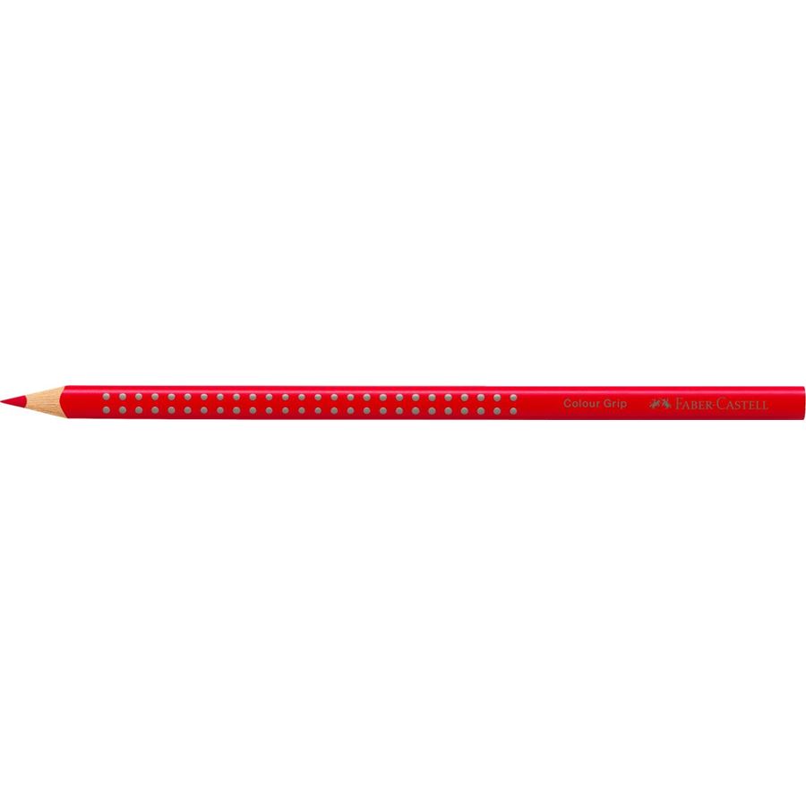 Faber-Castell - Crayon de couleur Colour Grip Rouge fraise
