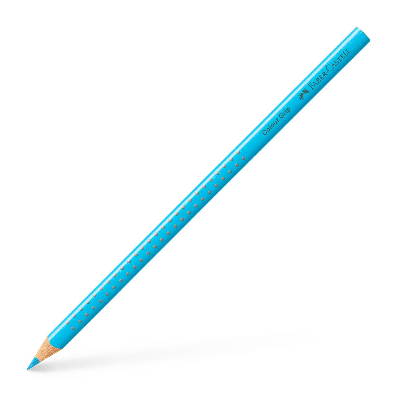 Faber-Castell - Crayon de couleur Colour Grip bleu clair