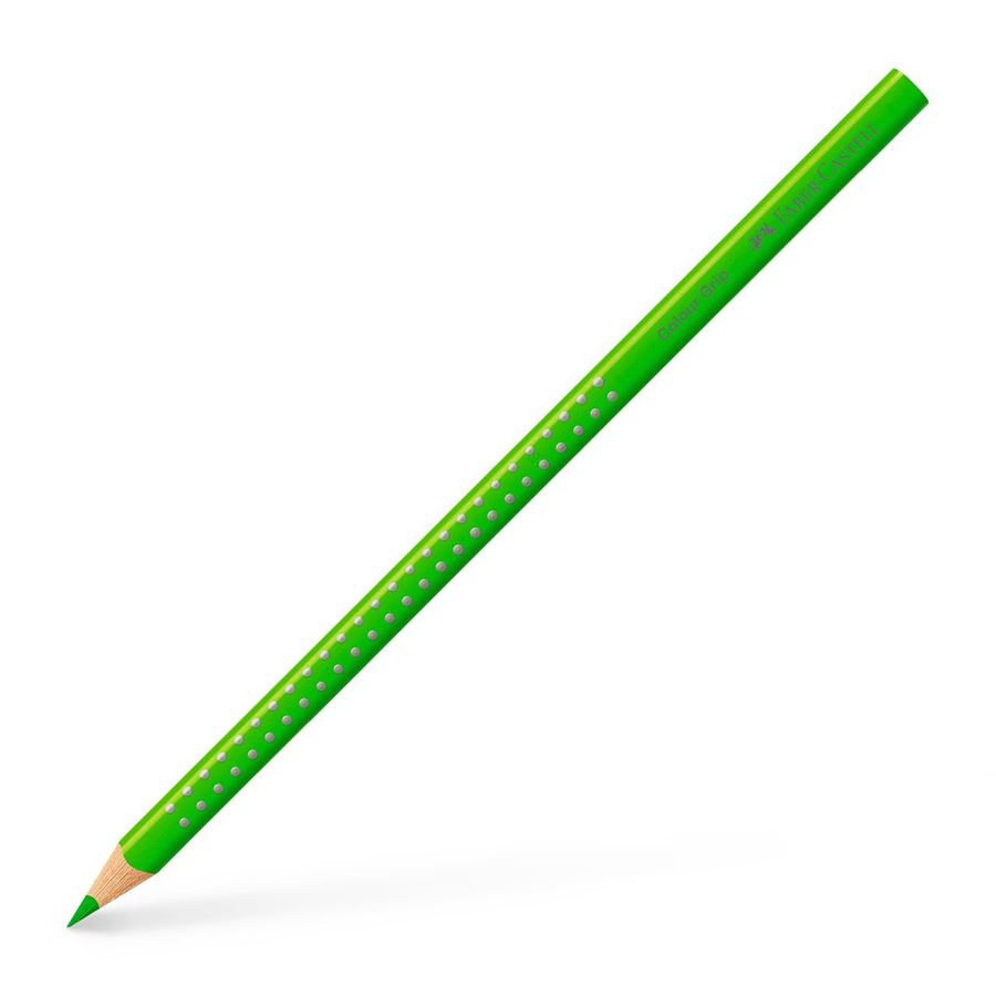 Faber-Castell - Crayon de couleur Colour Grip Vert pomme