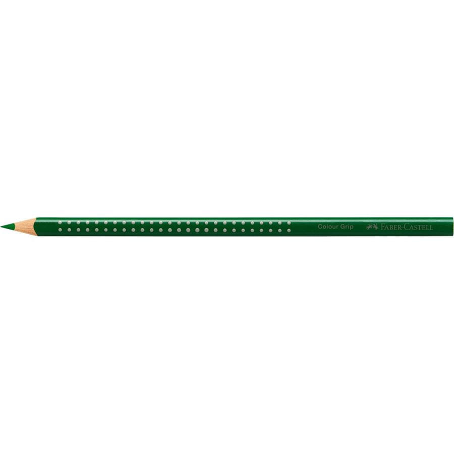 Faber-Castell - Crayon de couleur Colour Grip Vert mousse