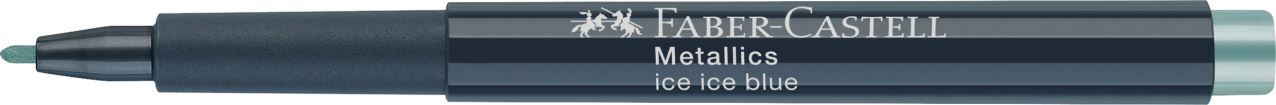Faber-Castell - Marqueur métallique, couleur ice ice blue