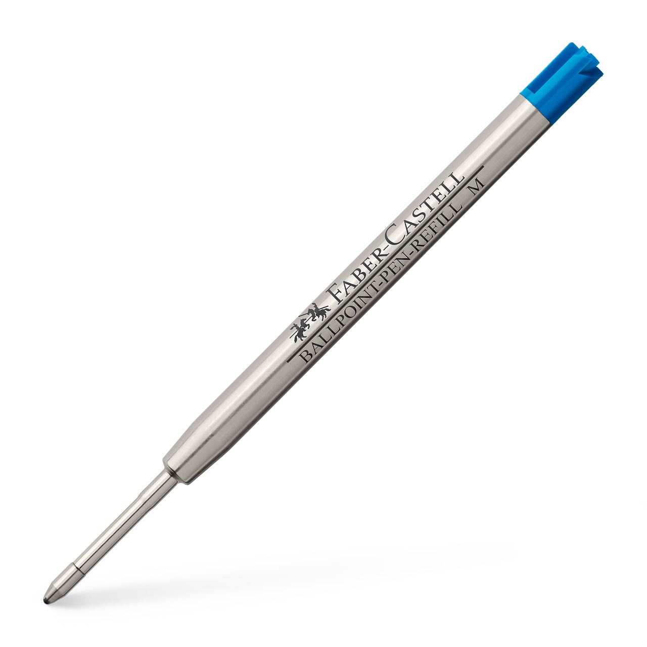 Faber-Castell - Spare refill ballpoint pen, large-capacity refill M, blue