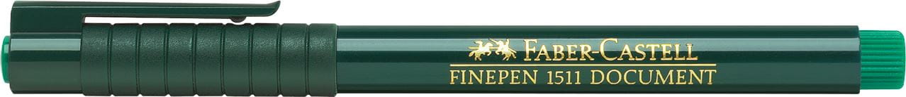 Faber-Castell - Feutre Finepen 1511 vert
