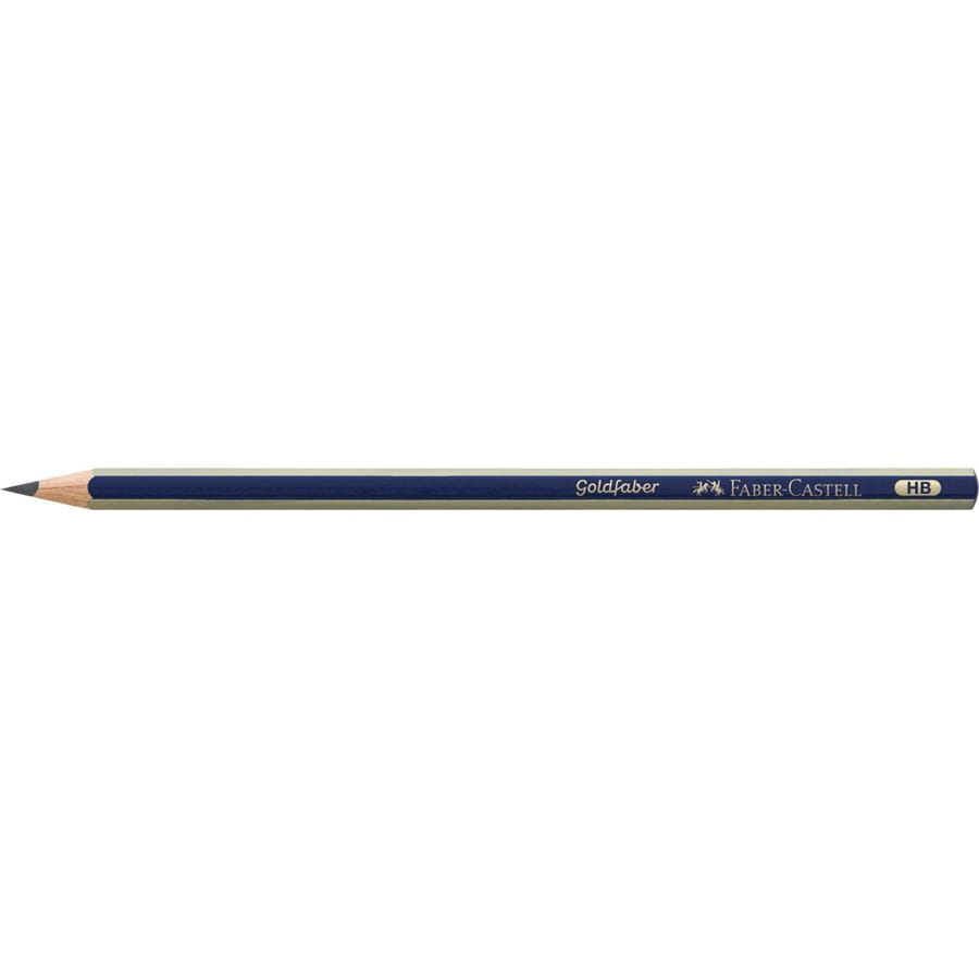 Faber-Castell - Goldfaber 1221 graphite pencil, HB