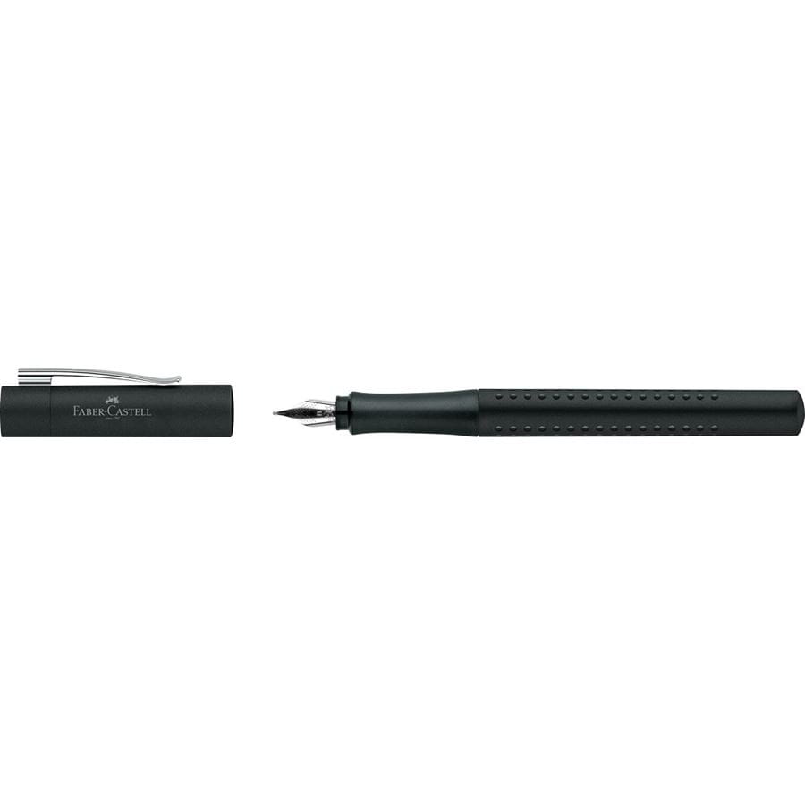 Faber-Castell - Grip 2011 fountain pen, nib width B, black