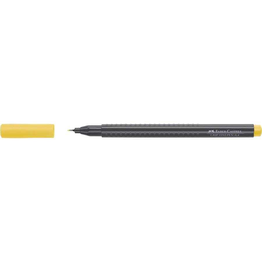 Faber-Castell - Grip Finepen, 0.4, cadmium yellow