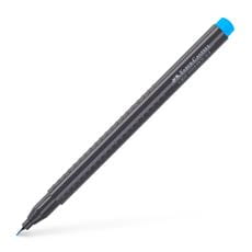 Faber-Castell - Grip Finepen 0,4mm bleu clair