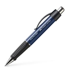 Faber-Castell - Grip Plus Ball ballpoint pen, M, navy blue