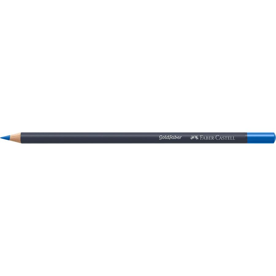 Faber-Castell - Crayon de couleur Goldfaber bleu cobalt