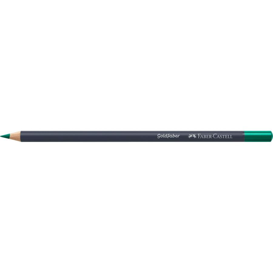 Faber-Castell - Crayon de couleur Goldfaber vert phtalo
