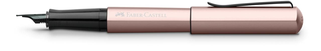 Faber-Castell - Stylo-plume Hexo rose large