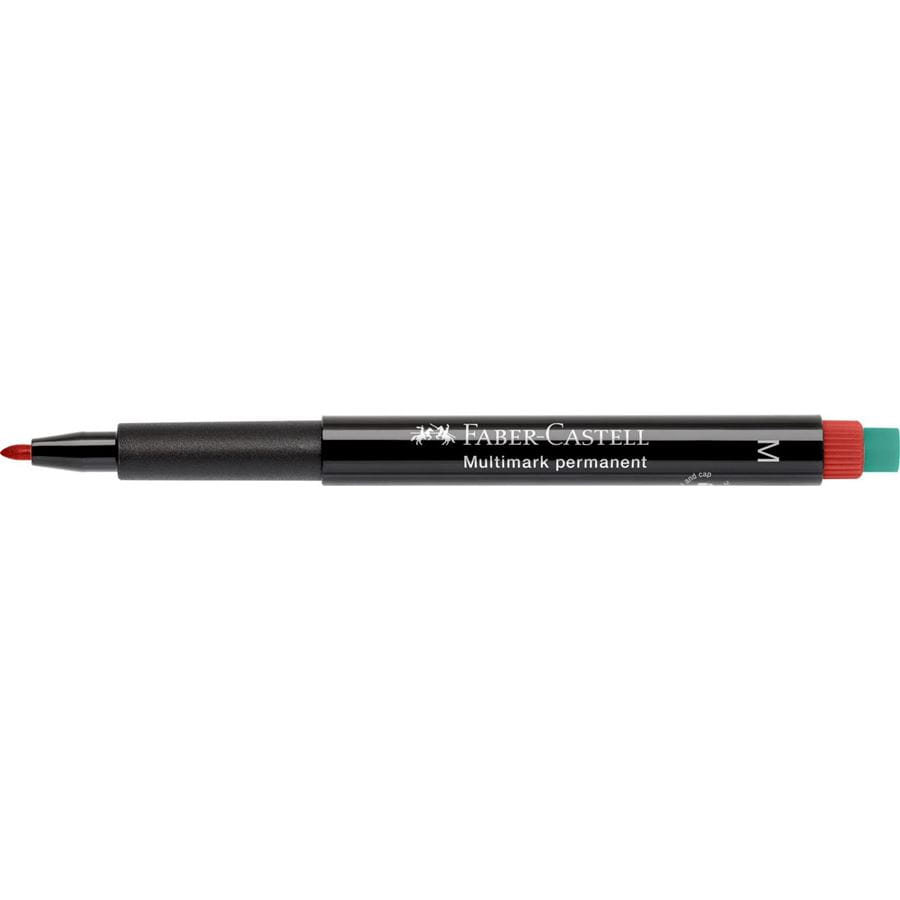 Faber-Castell - Multimark overhead marker permanent, M, red