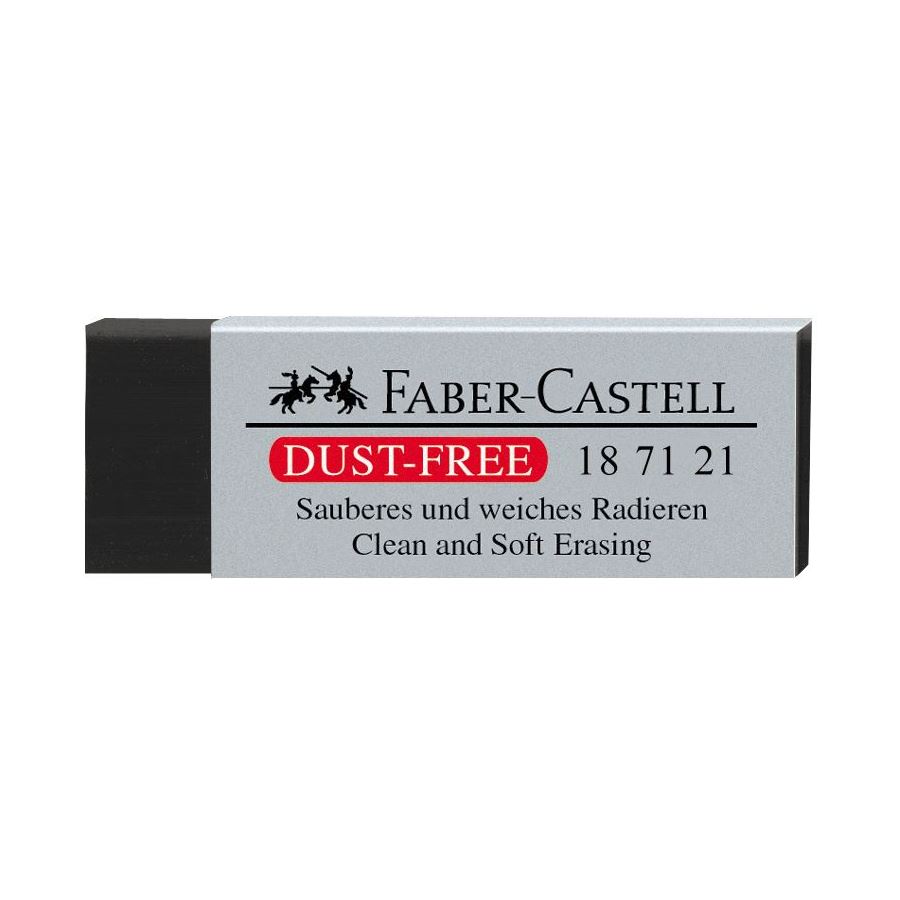 Faber-Castell - Gomme Dust-free noir