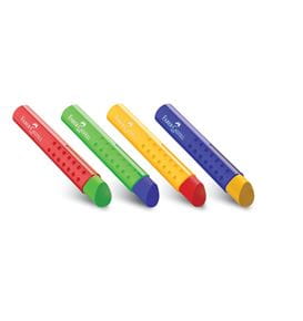 Faber-Castell - Tri eraser, sorted colours, 24 pieces