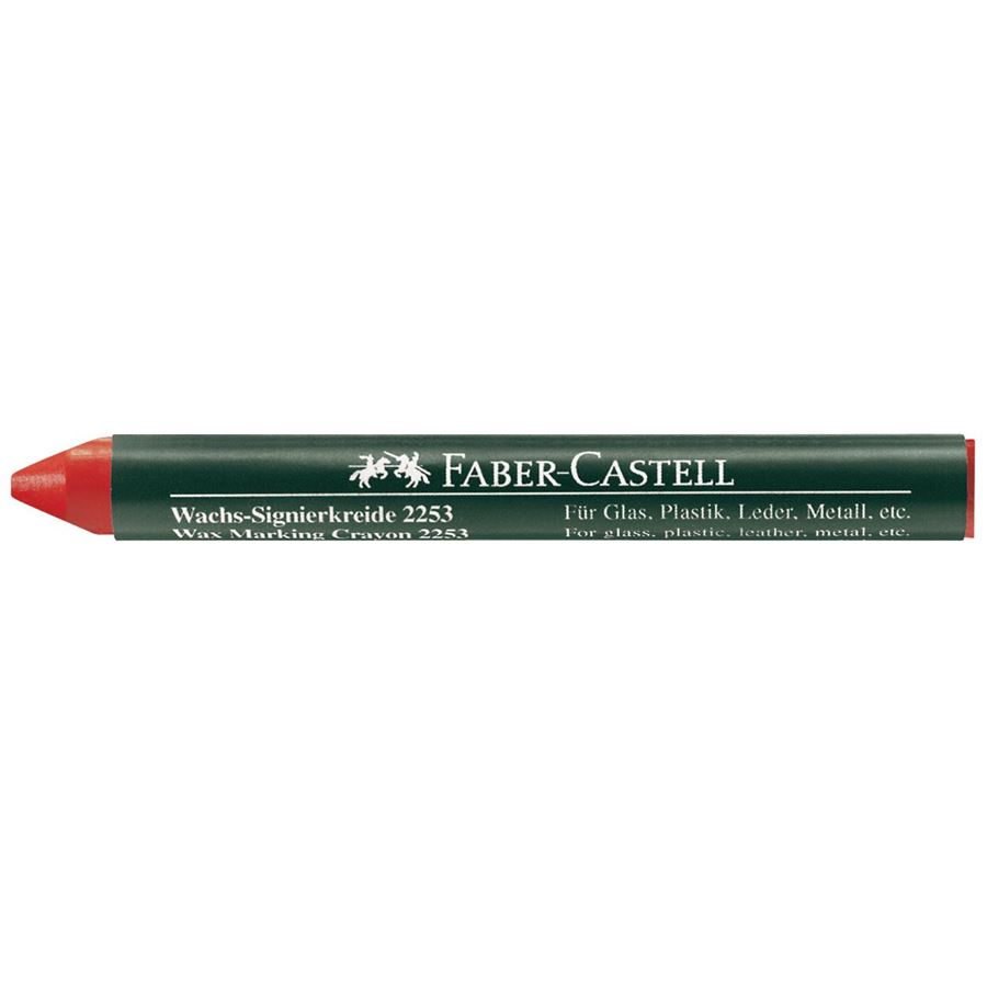 Faber-Castell - Wax crayon, red