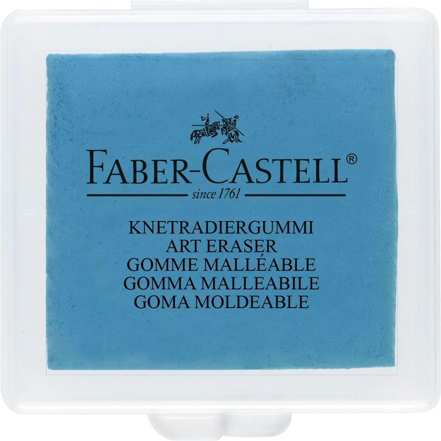 Faber-Castell - Gomme mie de pain, jaune/rouge/bleu