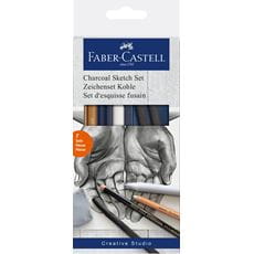 Faber-Castell - Set de dessin Fusain